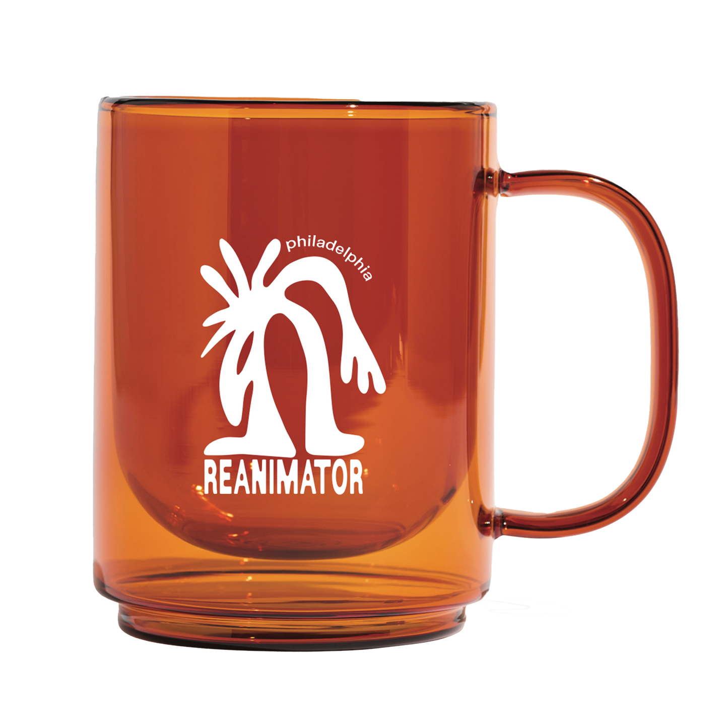 Amber Glass Mug