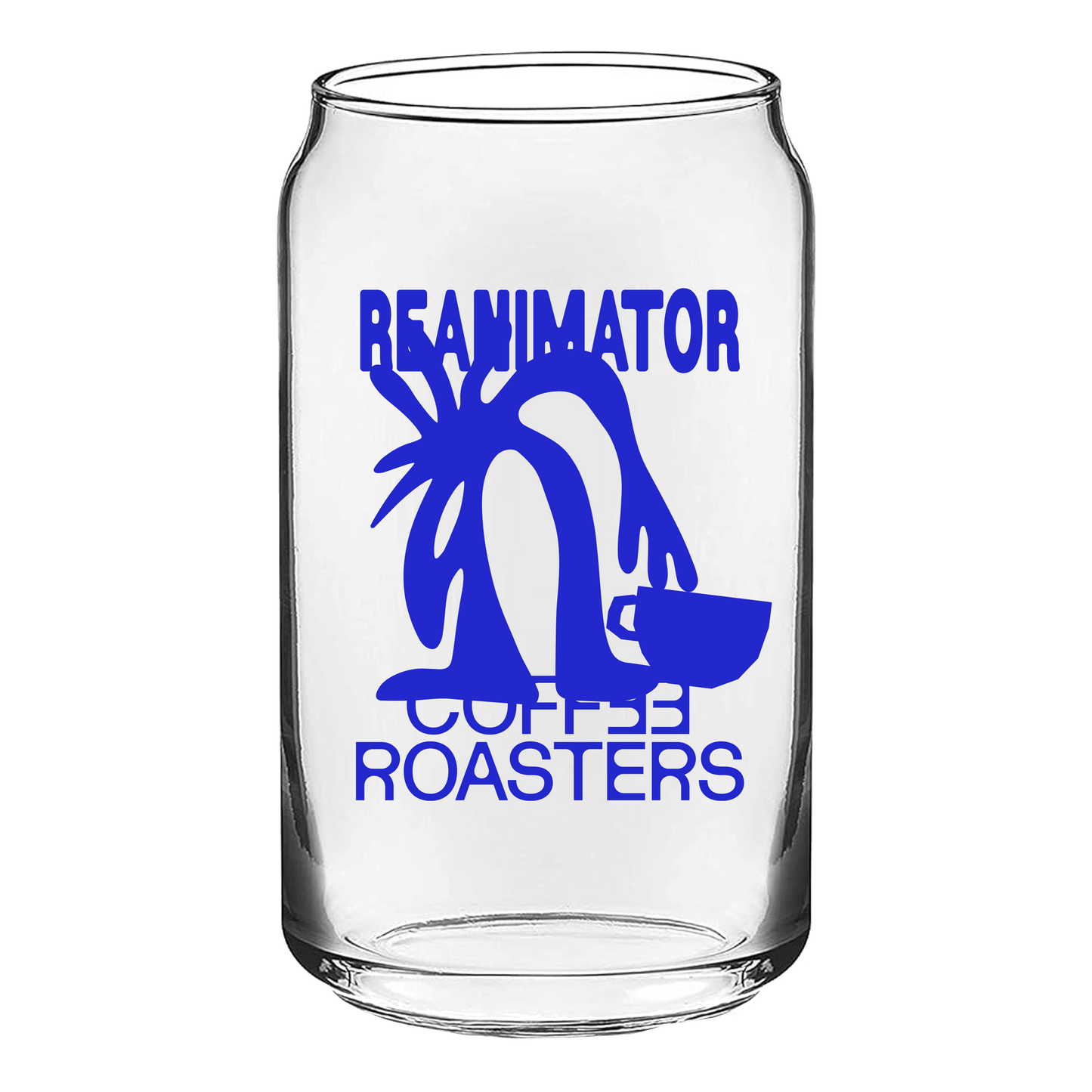 Can Glass. Coffee glass. ReAnimator coffee. Alien glass. ReAnimator glass.