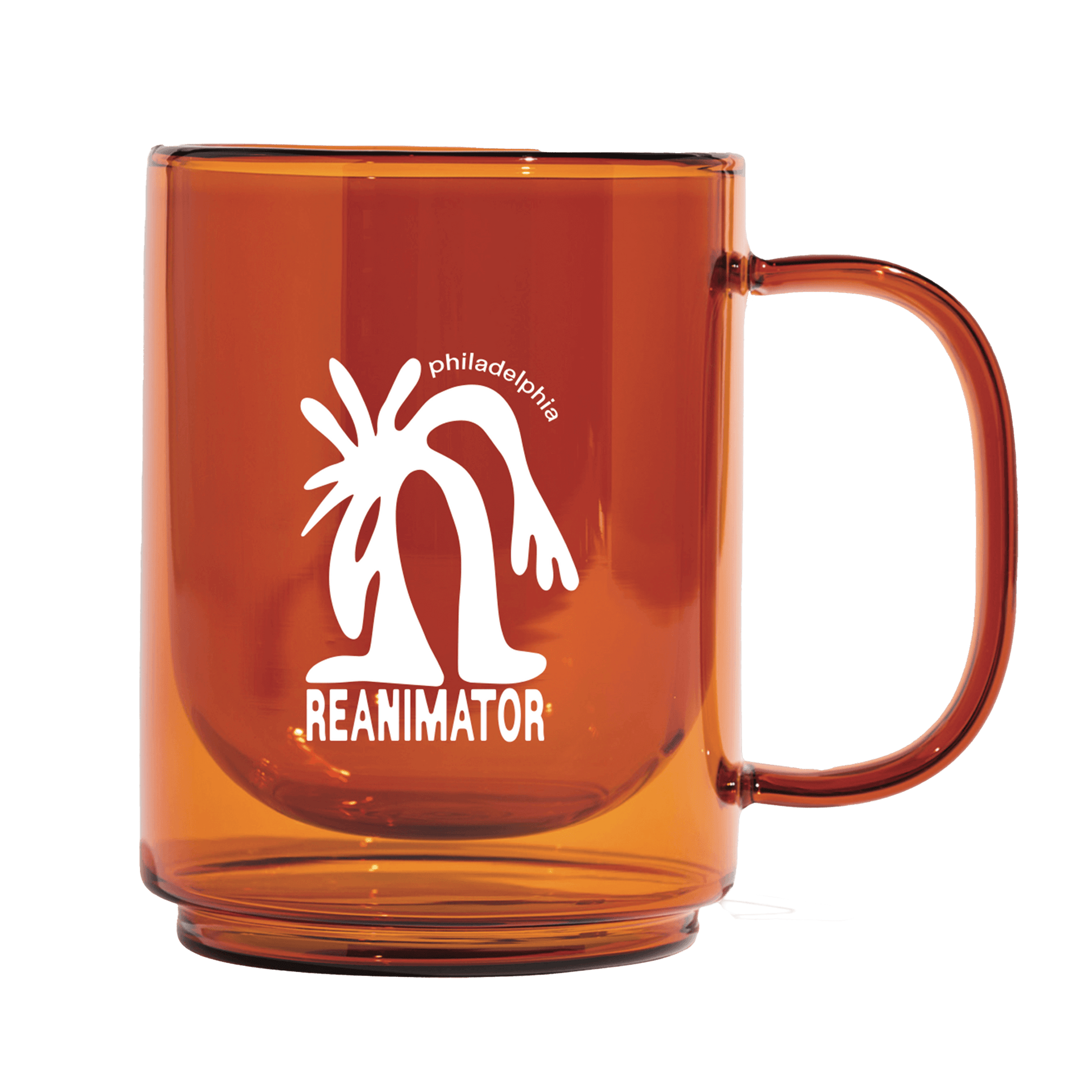 amber glass coffee mug Amber Glass Mug