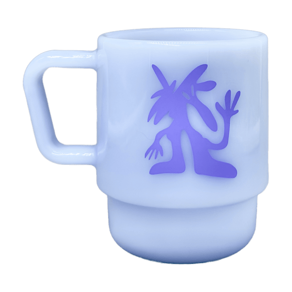 Milk Glass Mug