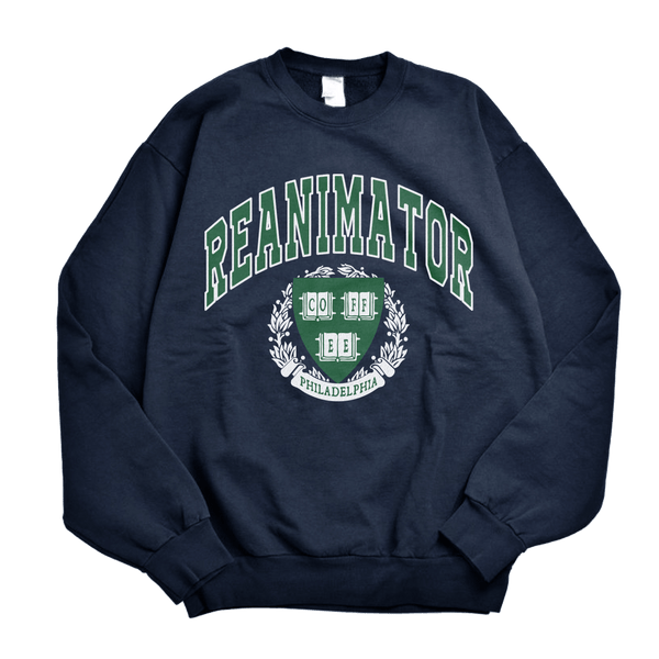 College Crewneck Sweatshirt | ReAnimator Coffee