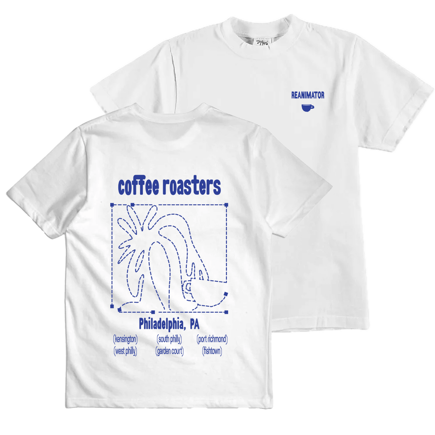 White Relaxed Garment Dyed T-Shirt