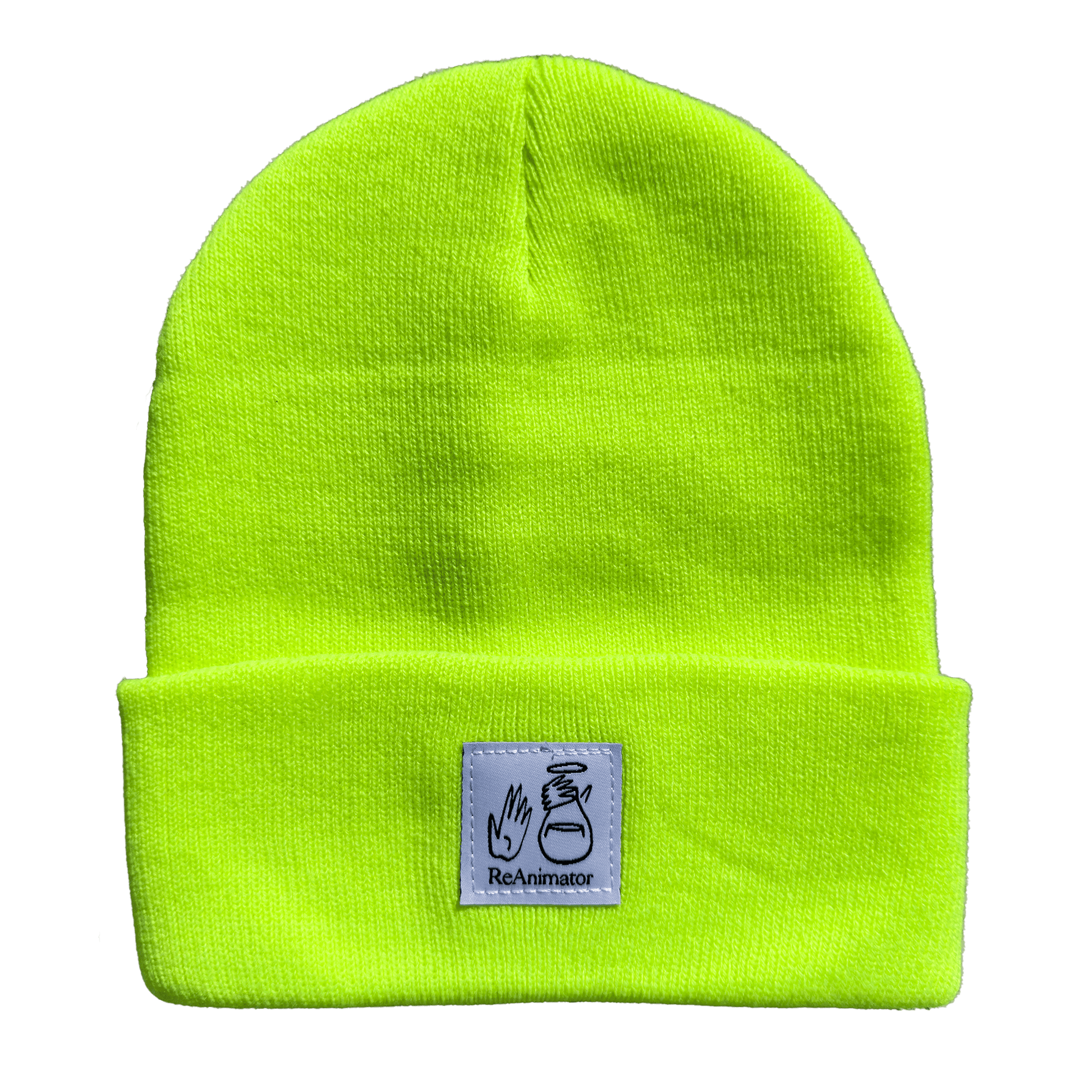 Lime green online stocking hat